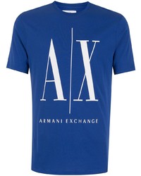 Armani Exchange Logo Print T Shirt