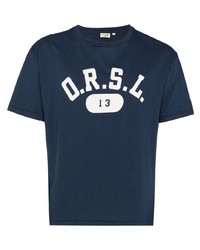 orSlow Logo Print T Shirt