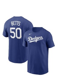 Nike Mookie Betts Royal Los Angeles Dodgers Name Number T Shirt At Nordstrom