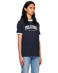 Polo Ralph Lauren Navy Cotton T Shirt