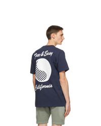 Vans Navy Free And Easy Edition Logo T Shirt