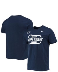 Nike Navy Penn State Nittany Lions Logo Mantra T Shirt