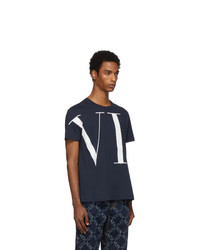 Valentino Navy Vltn T Shirt