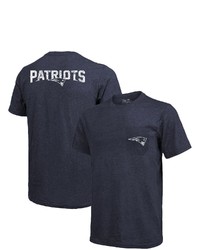 Majestic Threads New England Patriots Tri Blend Pocket T Shirt
