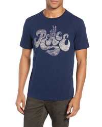 John Varvatos Star USA Peace Graphic T Shirt