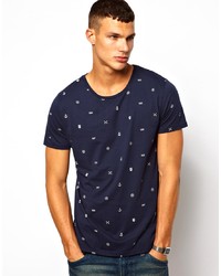 Revolution T Shirt With Anchor Print