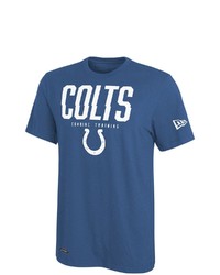 New Era Royal Indianapolis Colts Combine Authentic Big Stage T Shirt