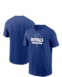 Nike Royal Kansas City Royals Primetime Property Of Practice T Shirt