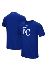 Under Armour Royal Kansas City Royals Team Logo T Shirt At Nordstrom
