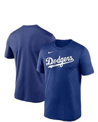 Nike Royal Los Angeles Dodgers Wordmark Legend T Shirt At Nordstrom