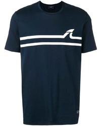 Paul & Shark Shark Fin Print T Shirt