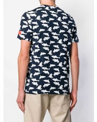 Paul & Shark Shark Print T Shirt