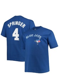 PROFILE Springer Royal Toronto Blue Jays Big Tall Name Number T Shirt At Nordstrom
