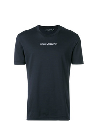 Men's Navy and White T-shirts by Dolce & Gabbana | Lookastic