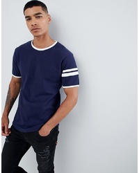 ONLY & SONS T Shirt With Arm Stripe