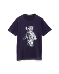 French Connection Teddy Bear Robot Graphic Tee