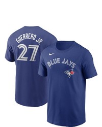 Nike Vladimir Guerrero Jr Royal Toronto Blue Jays Name Number T Shirt At Nordstrom