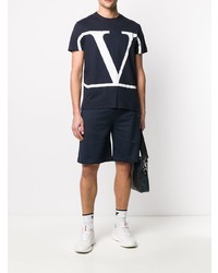 Valentino Vlogo Print T Shirt