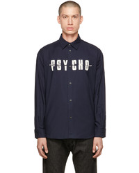 Undercover Navy Psycho Shirt