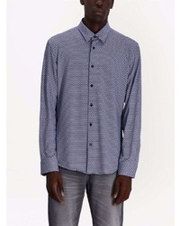 BOSS Ronni Micro Print Shirt