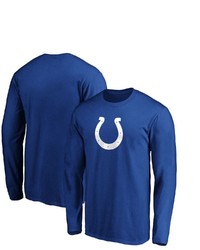 FANATICS Branded Royal Indianapolis Colts Big Tall Primary Logo Long Sleeve T Shirt