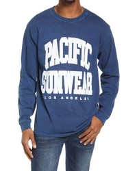 PacSun Collegiate Long Sleeve Graphic Tee