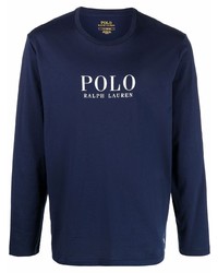 Polo Ralph Lauren Logo Print Long Sleeve Top