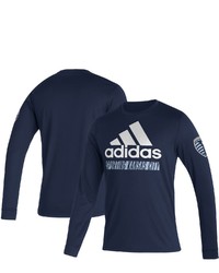 adidas Navy Sporting Kansas City Vintage Long Sleeve T Shirt At Nordstrom