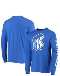 Nike Royal Duke Blue Devils Coach K Basketb Sleeve T Shirt At Nordstrom