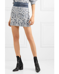 Chloé Stretch Jacquard Knit Mini Skirt