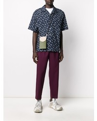 Marni Abstract Print Short Sleeve Shirt