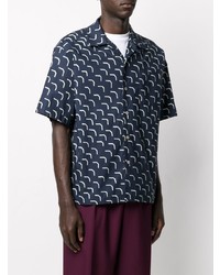 Marni Abstract Print Short Sleeve Shirt