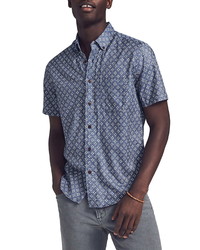 Faherty Brand Playa Short Sleeve Button Up Shirt