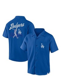 FANATICS Branded Royal Los Angeles Dodgers Proven Winner Camp Button Up Shirt At Nordstrom
