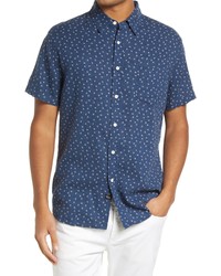 Rails Carson Short Sleeve Button Up Shirt In Windy Palamate At Nordstrom