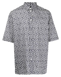Emporio Armani Patterned Short Sleeved Shirt
