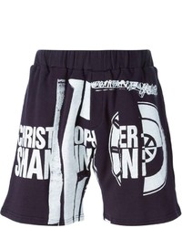 Christopher Shannon Logo Printed Track Shorts