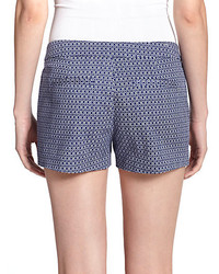 Joie Isabeau Printed Cotton Shorts
