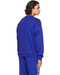 Versace Blue Logo Sweatshirt