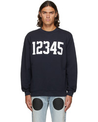 Benjamin Edgar Navy 12345 Classic Sweatshirt