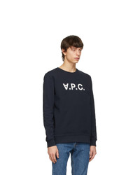A.P.C. Navy Vpc Sweatshirt
