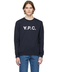 A.P.C. Navy Vpc Sweatshirt