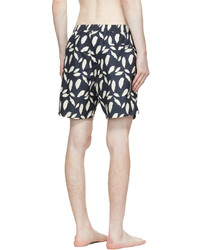 Sunspel Navy Recycled Polyester Swim Shorts