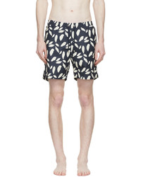 Sunspel Navy Recycled Polyester Swim Shorts