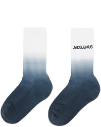 Jacquemus Navy White Les Chaussettes Moisson Socks