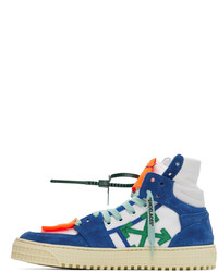 Off-White Blue High Off Court 30 Sneakers