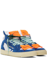 Off-White Blue High Off Court 30 Sneakers