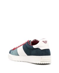 Emporio Armani Logo Colour Block Sneakers