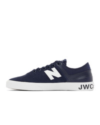 Junya Watanabe Navy New Balance Edition Numeric 379 Sneakers