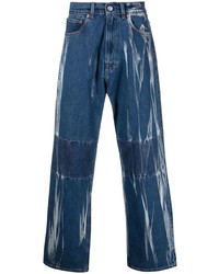 Our Legacy Graphic Print Wide Leg Jeans